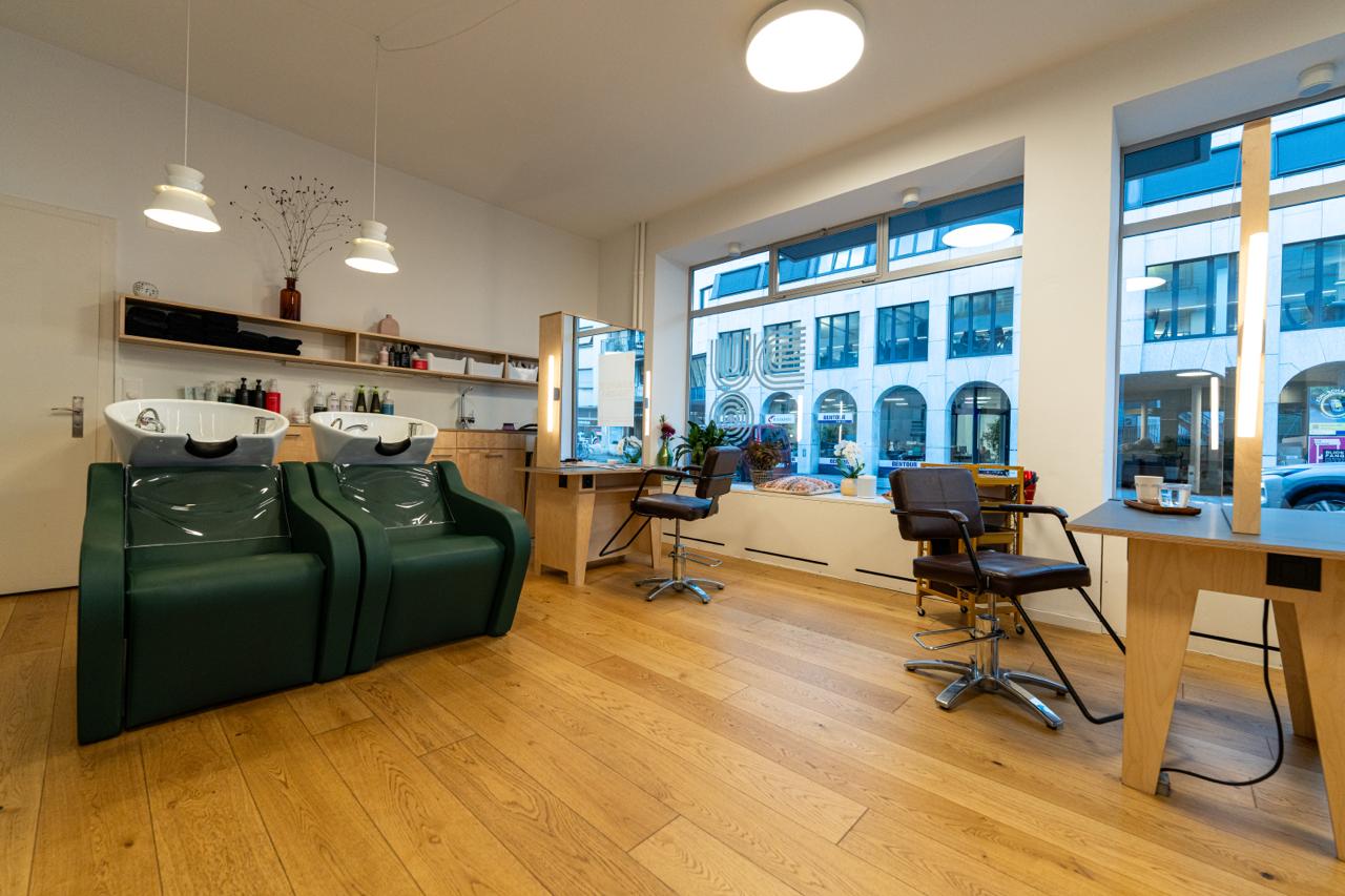 Professionelle Haarfärbung